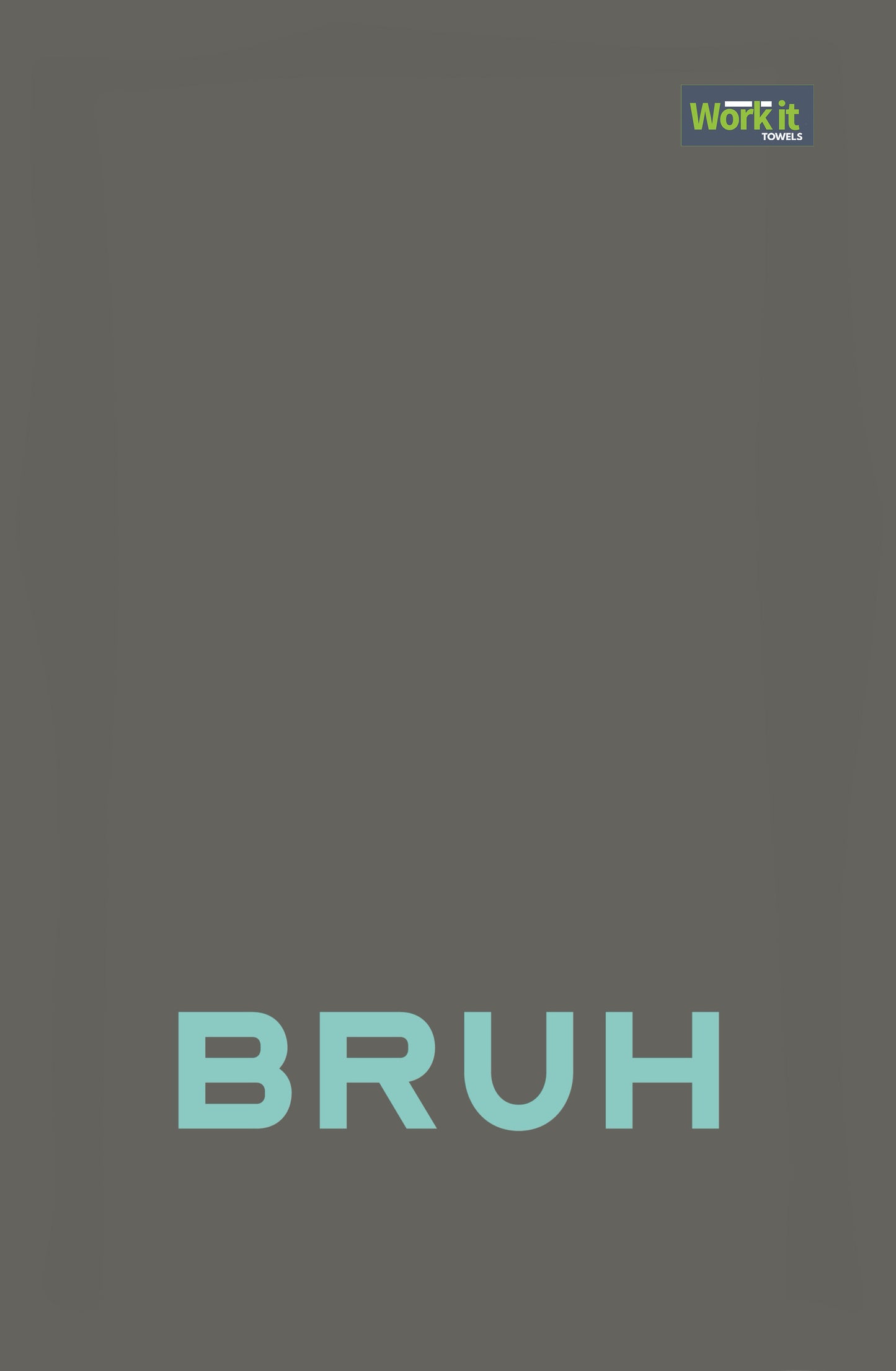 BRUH bro gym gym towel