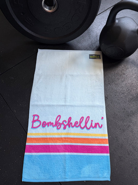 Bombshellin' Gym Towel Summer of Love
