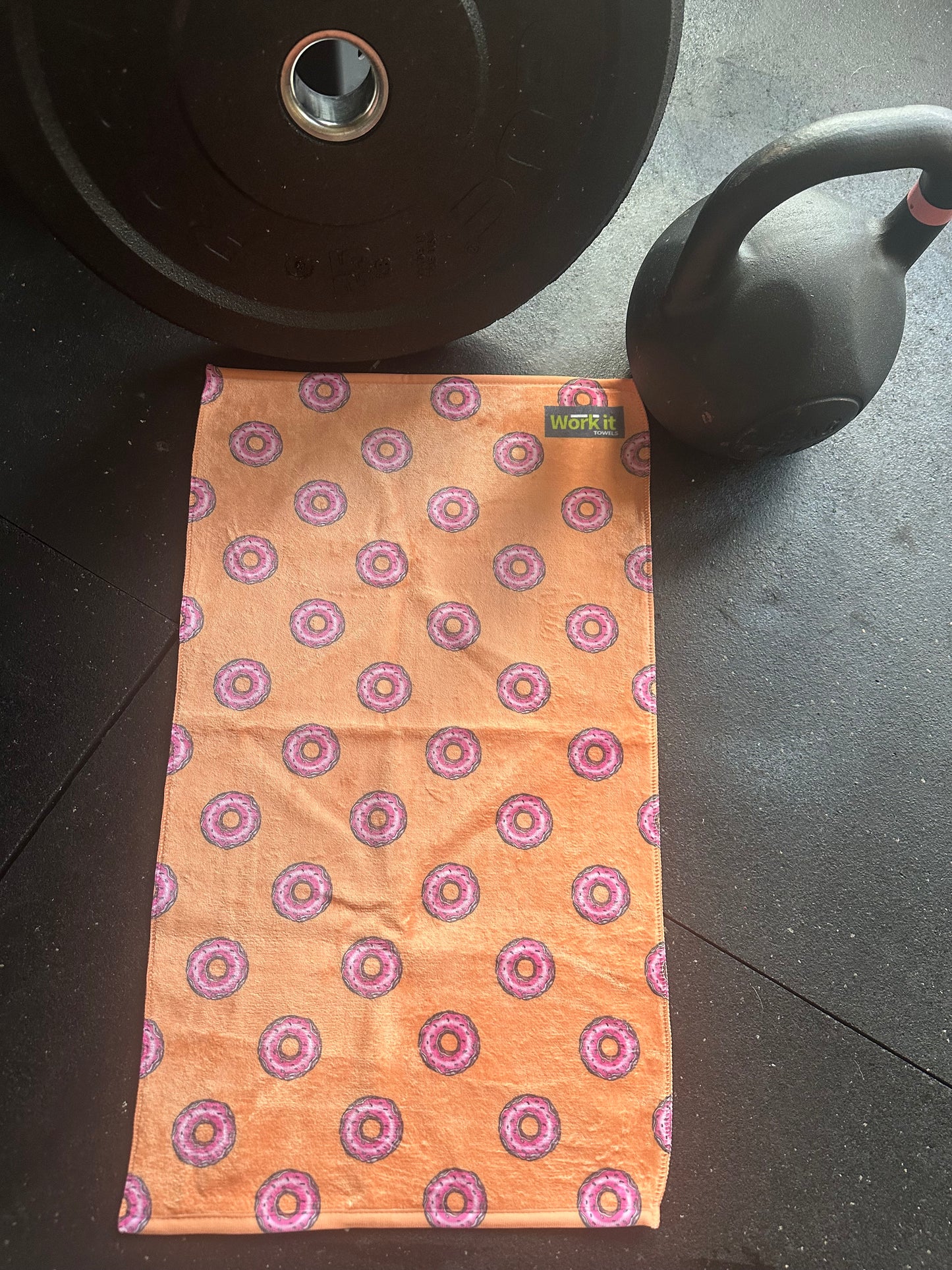 For the Love of Donuts Gym Towel