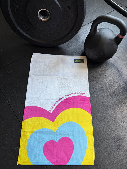 Hot New Bombshell Entered the Gym Fitness Towel Summer of Love