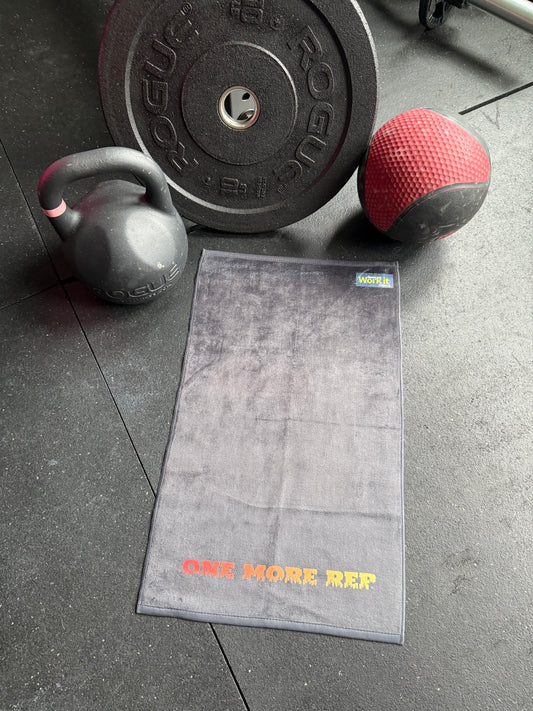 One More Rep Flame Gym and Fitness Towel