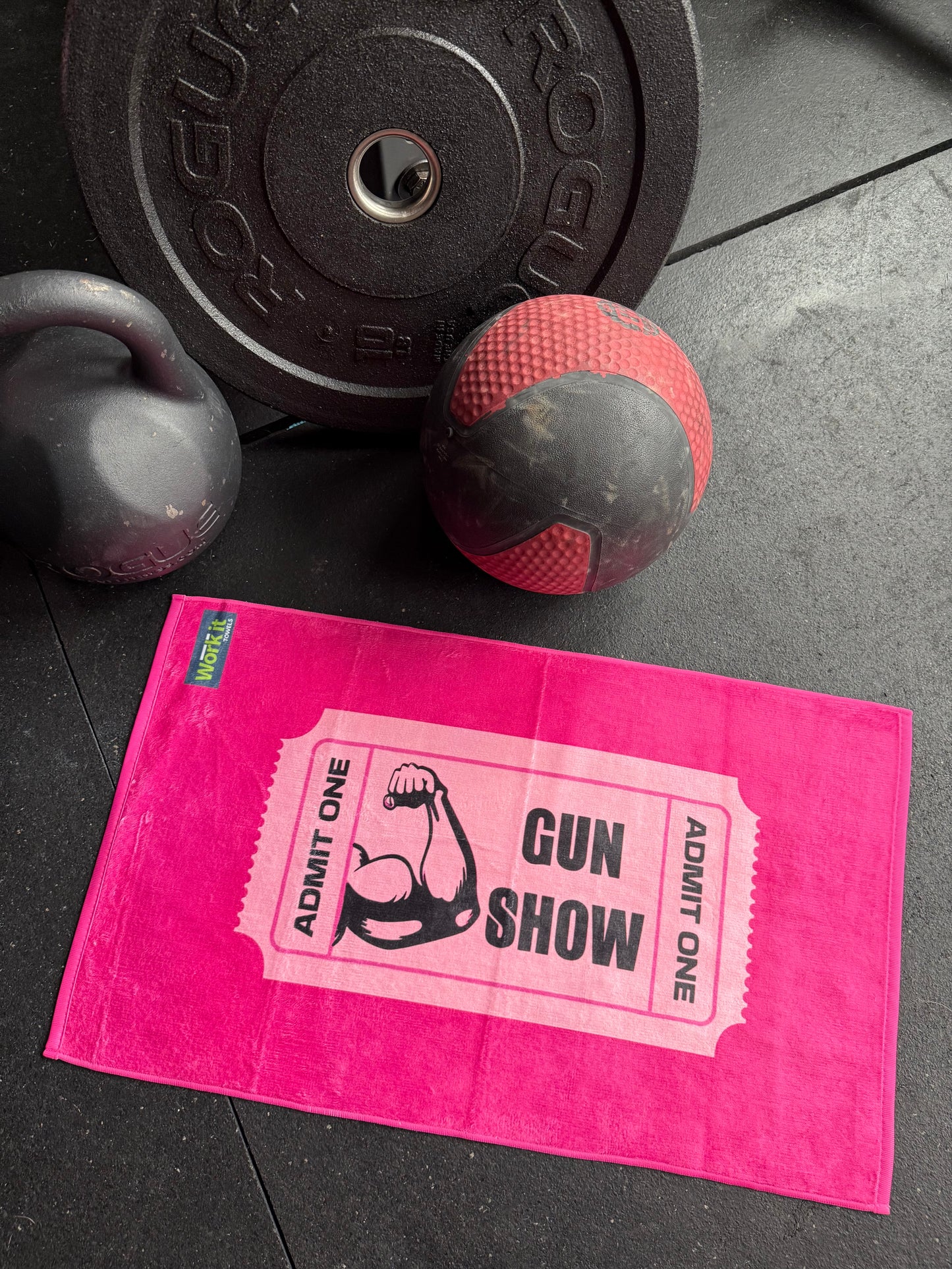 Pink Ticket Gym and Fitness Towel