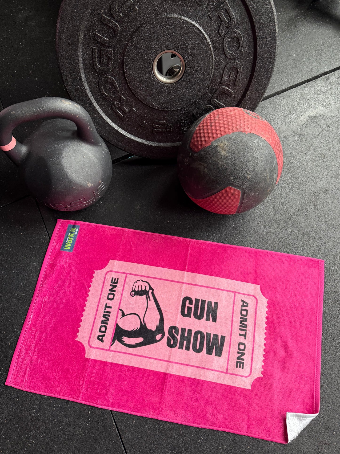 Pink Ticket Gym and Fitness Towel