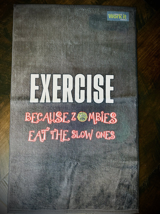 Zombies Gym Towel