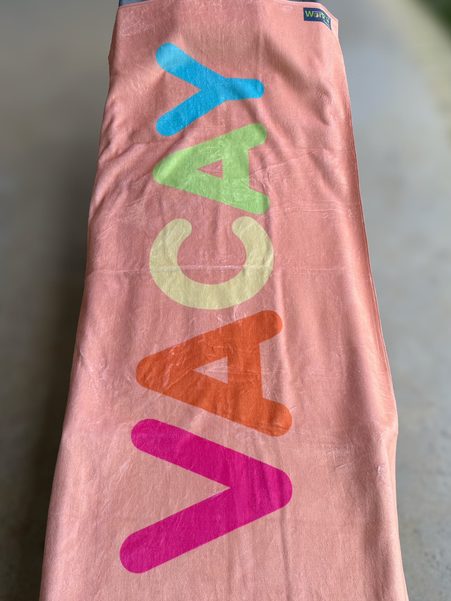 Vacay premium Beach Towel