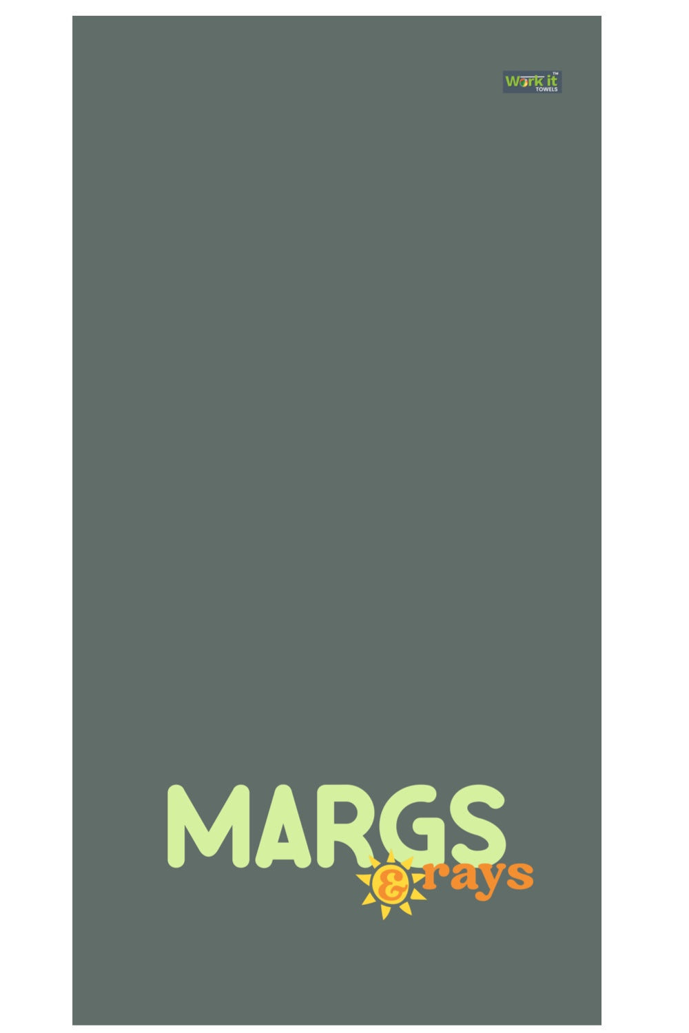 Margs and Rays premium Beach Towel