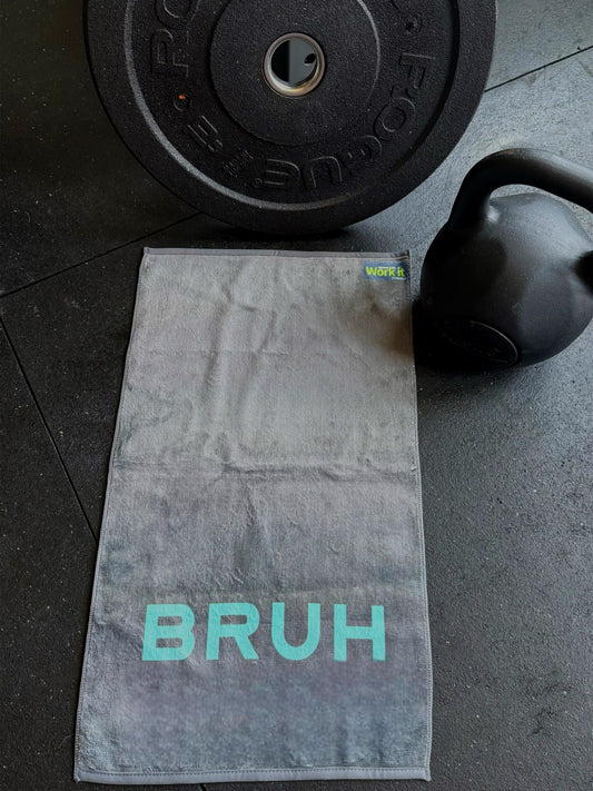BRUH bro gym gym towel