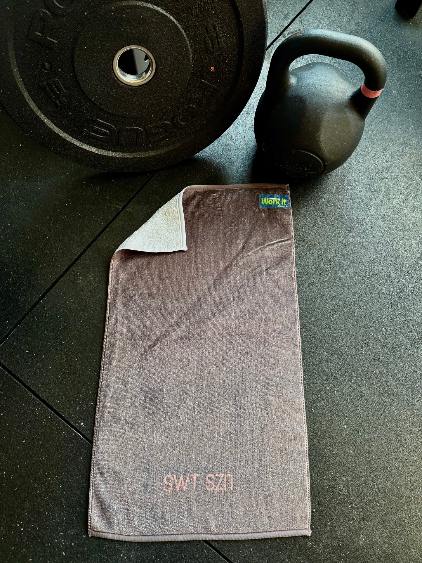 Chocolate SWT SZN premium gym towel