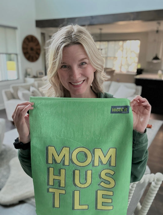 Mom Hustle Gym Towel