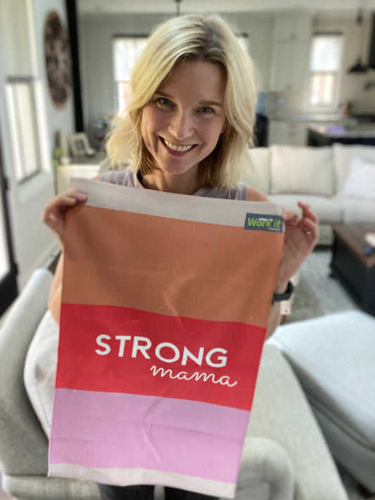 Strong Mama Gym Towel