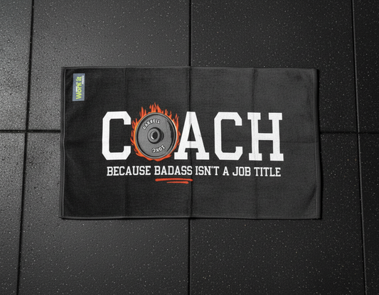 Coach Plate Gym Towel
