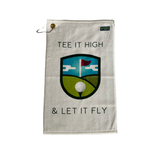 Tee it high, and let it fly! - work it towels