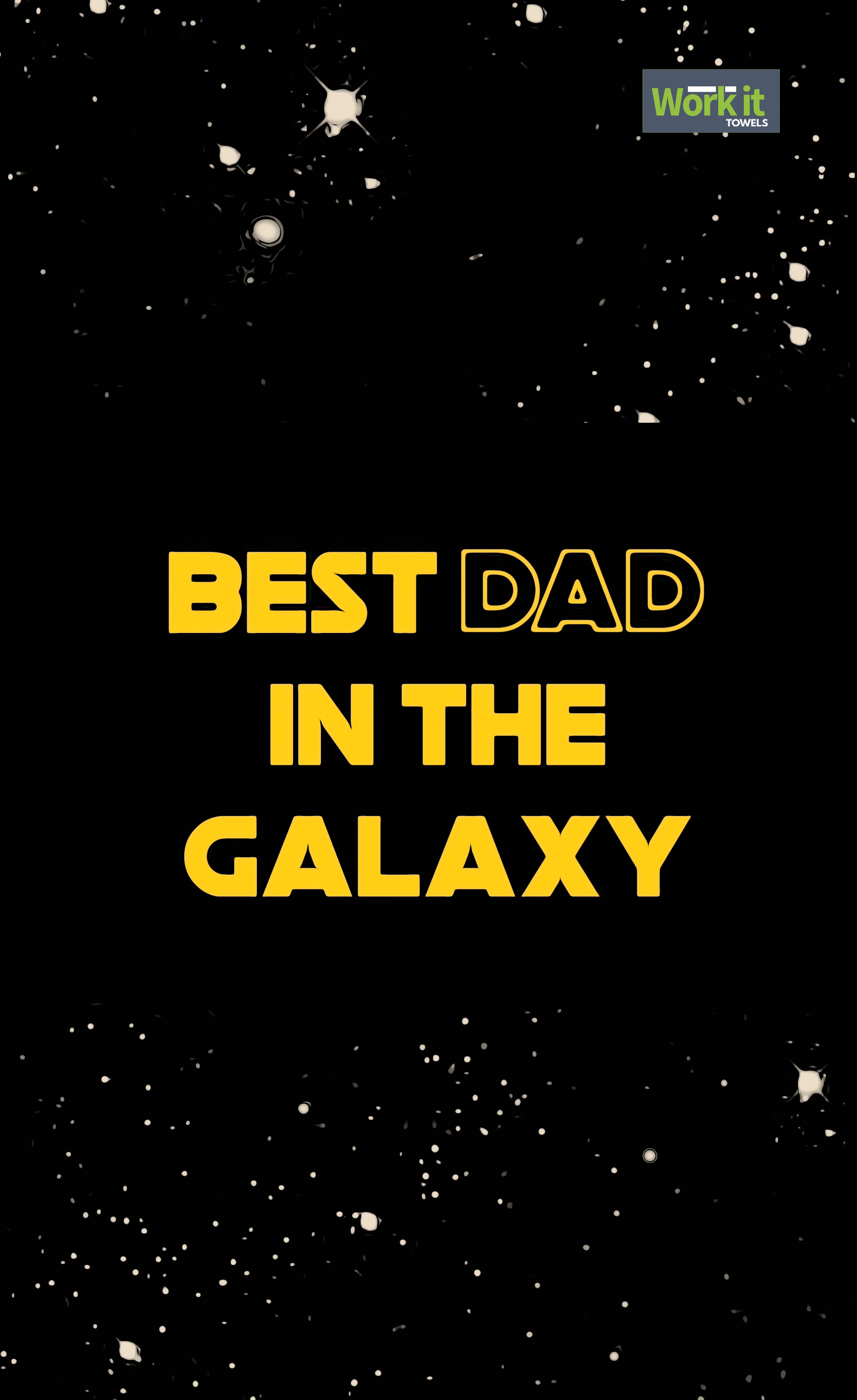 Star Wars Best Dad in the Galaxy Dish Towels 