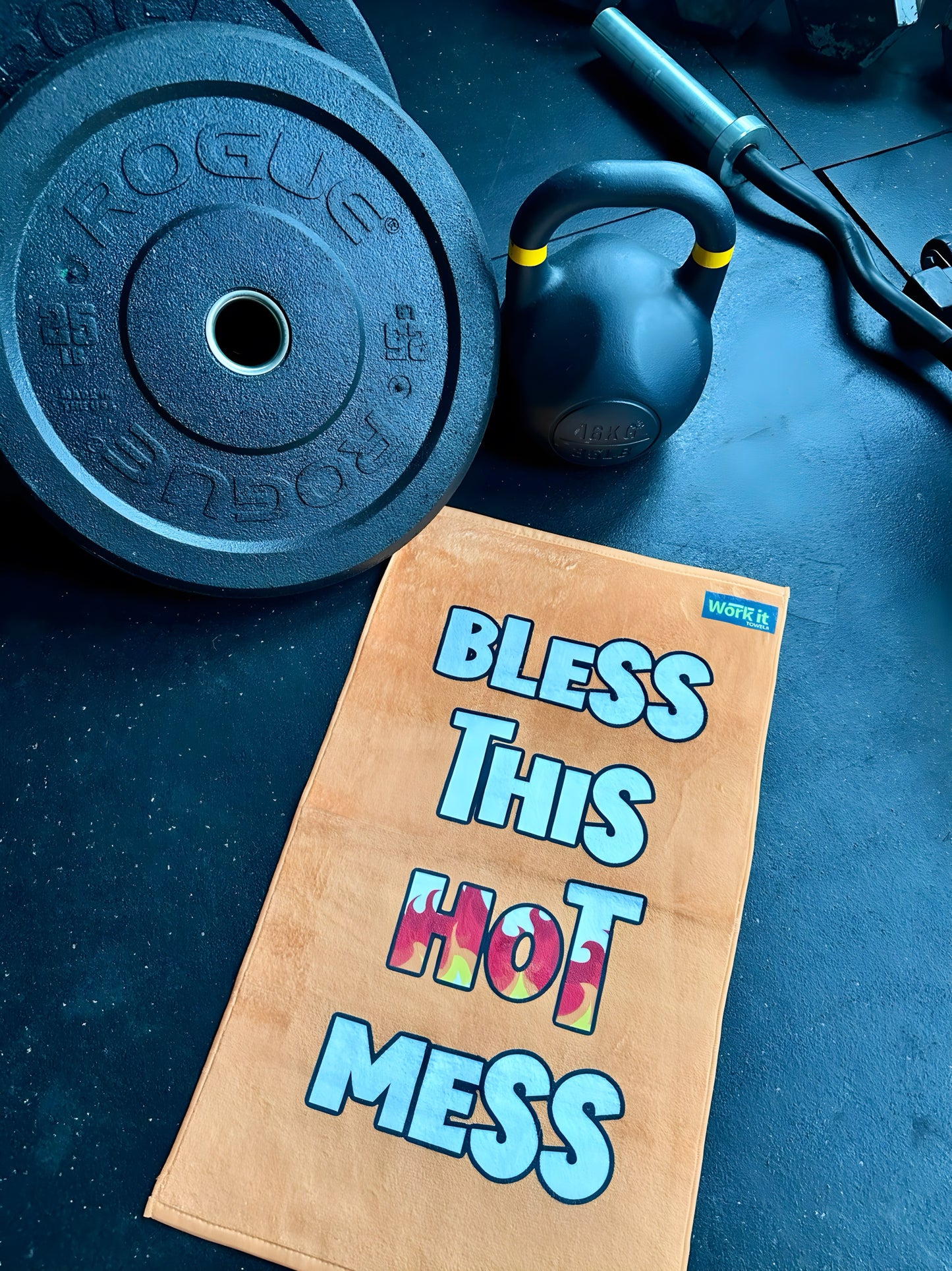 Bless This Mess Gym Towel