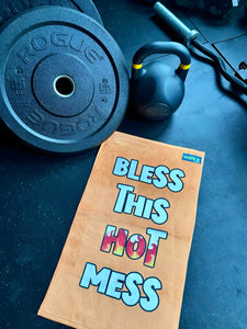 Bless This Mess Gym Towel