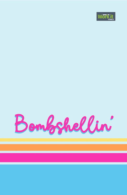 Bombshellin' Gym Towel Summer of Love