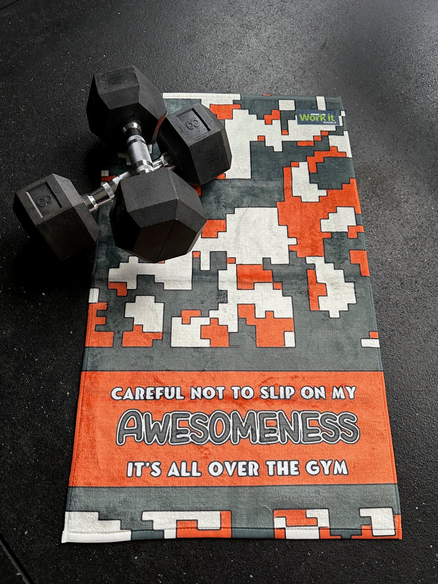 Awesome Slip Gym Towel