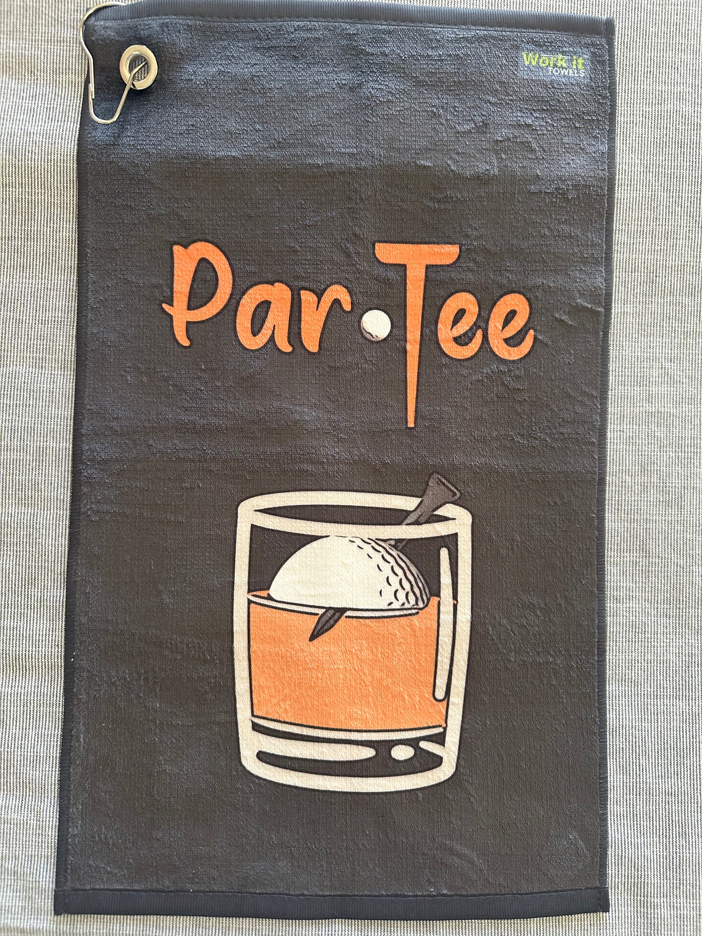 Par-Tee Time Golf Towel