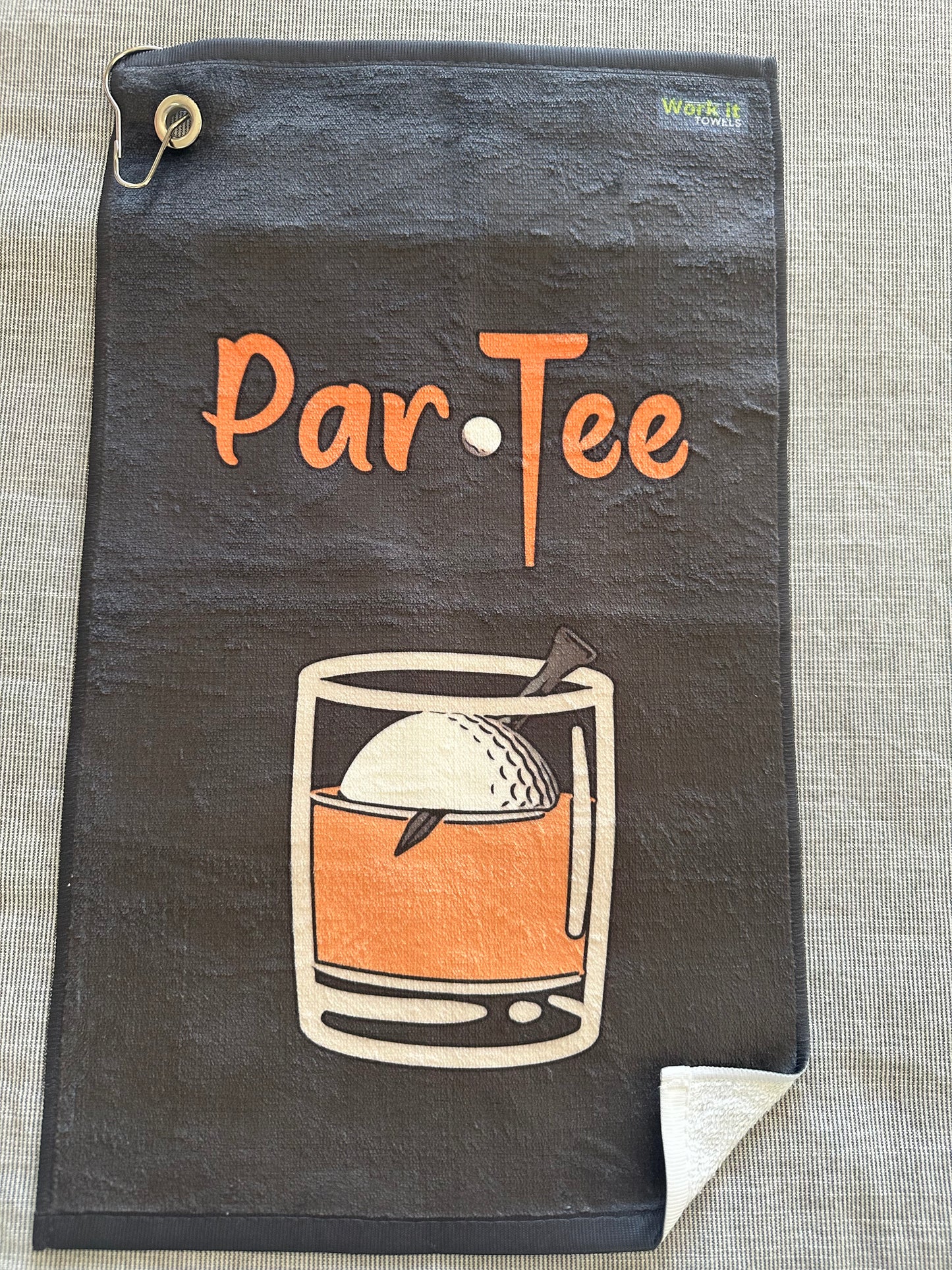 Par-Tee Time Golf Towel