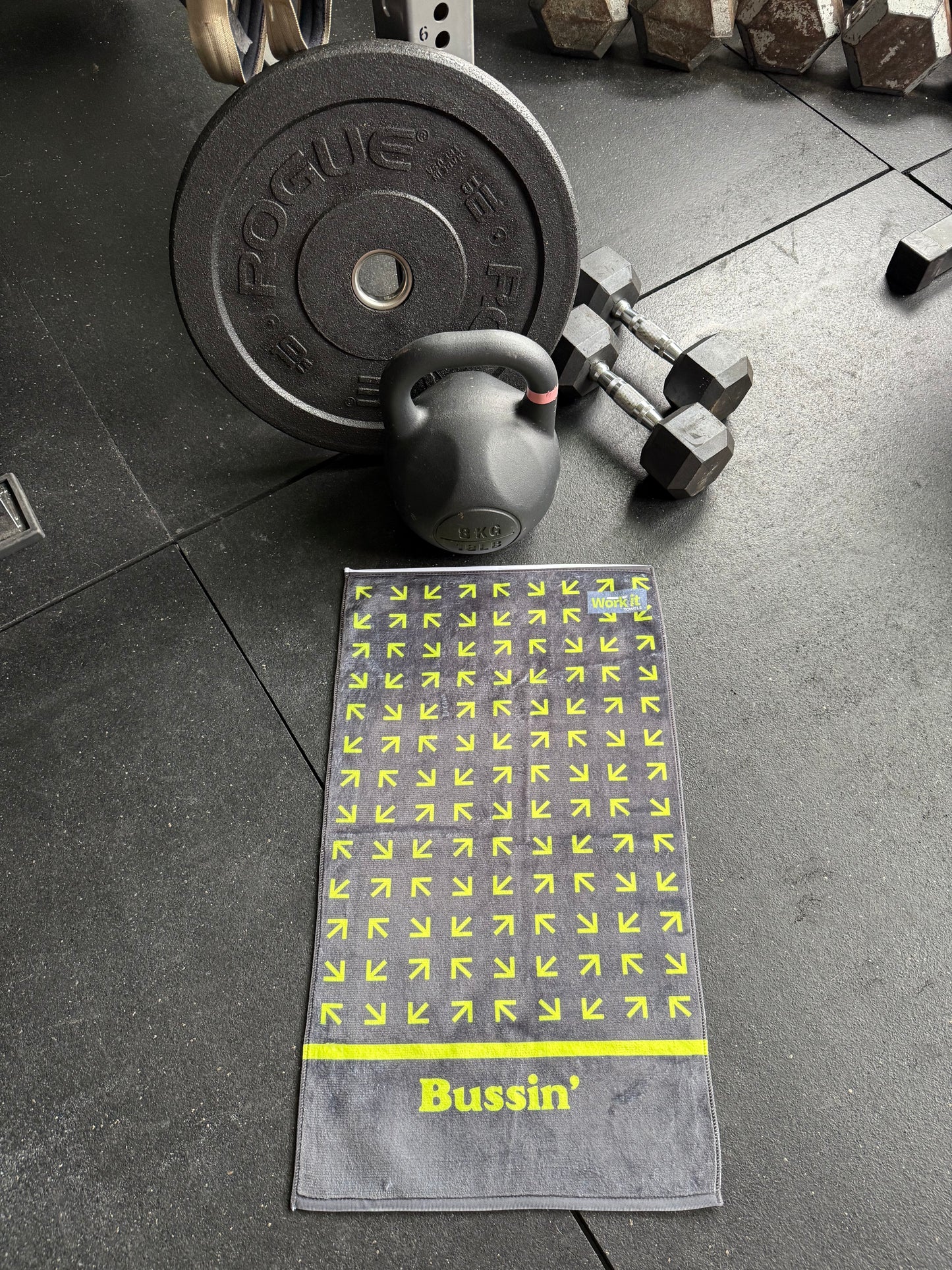Bussin' Gym Towel
