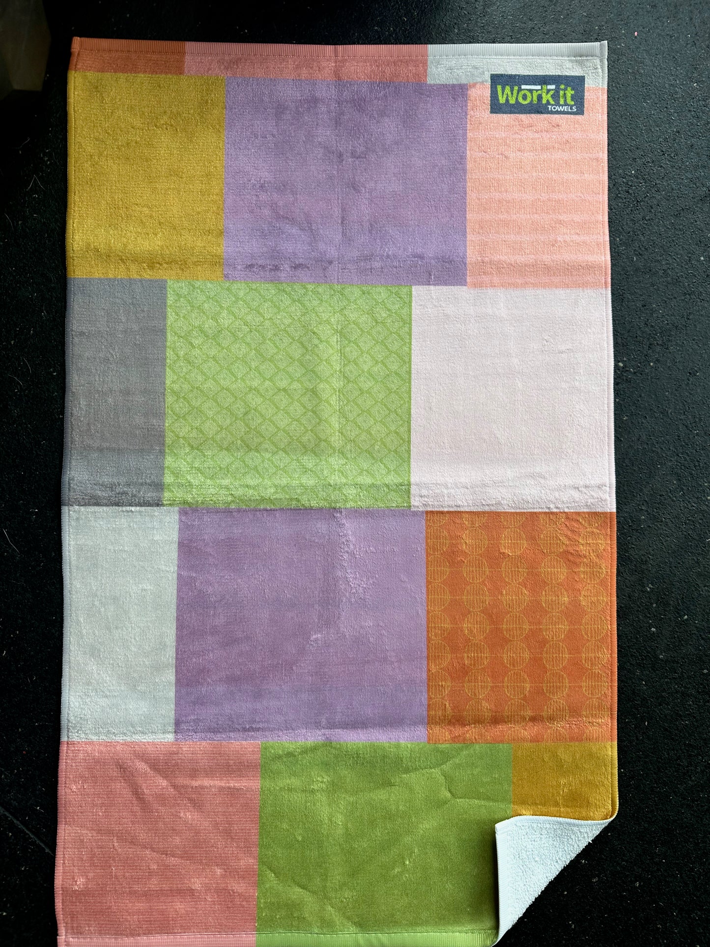 Patchwork Gym Towel