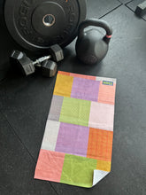 Load image into Gallery viewer, Patchwork Gym Towel