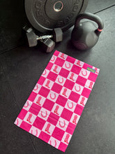 Load image into Gallery viewer, Cowgirl Pink Gym Towel