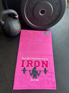 Iron Woman Gym Towel