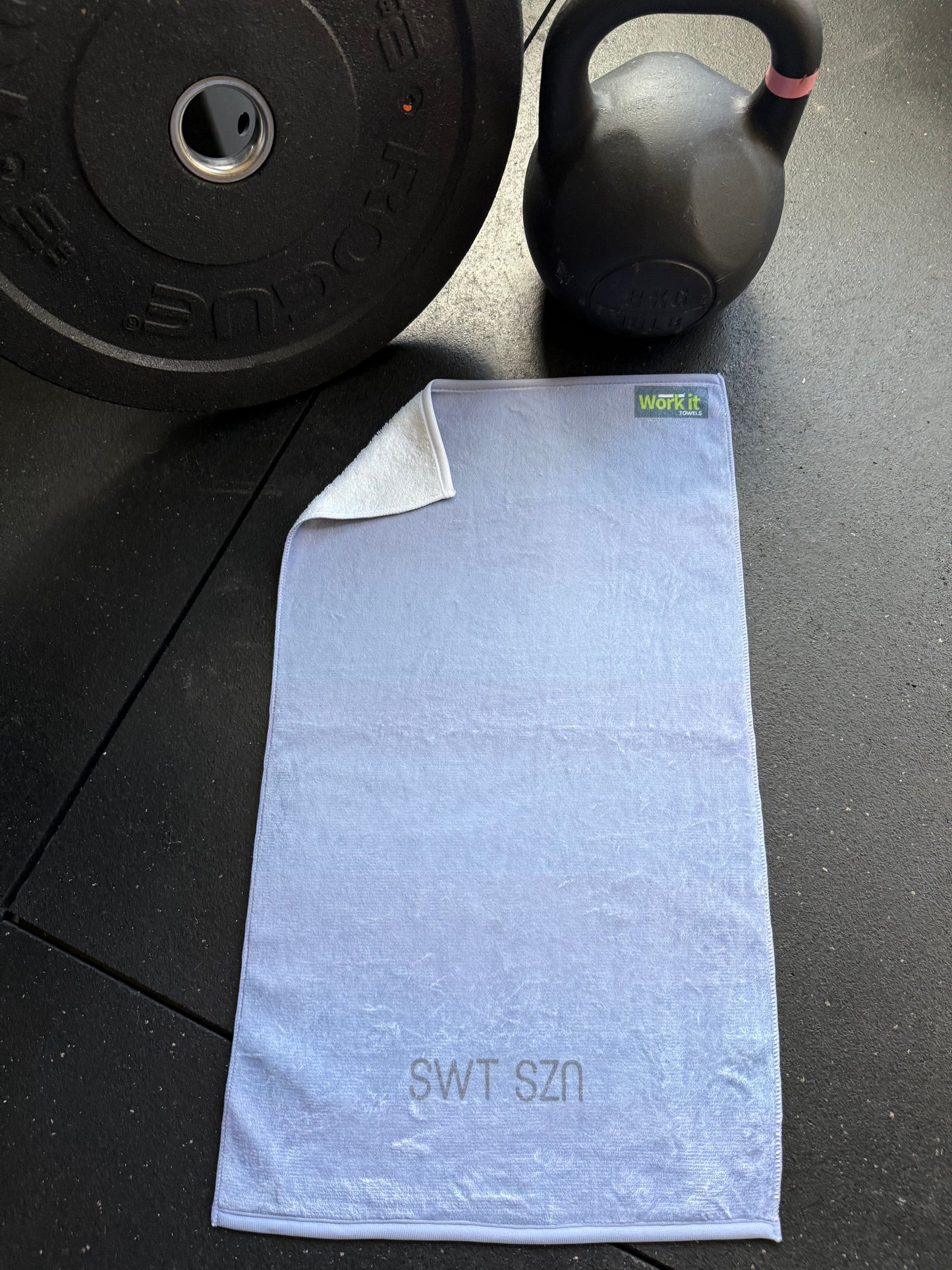 Lavendar SWT SZN premium gym towel