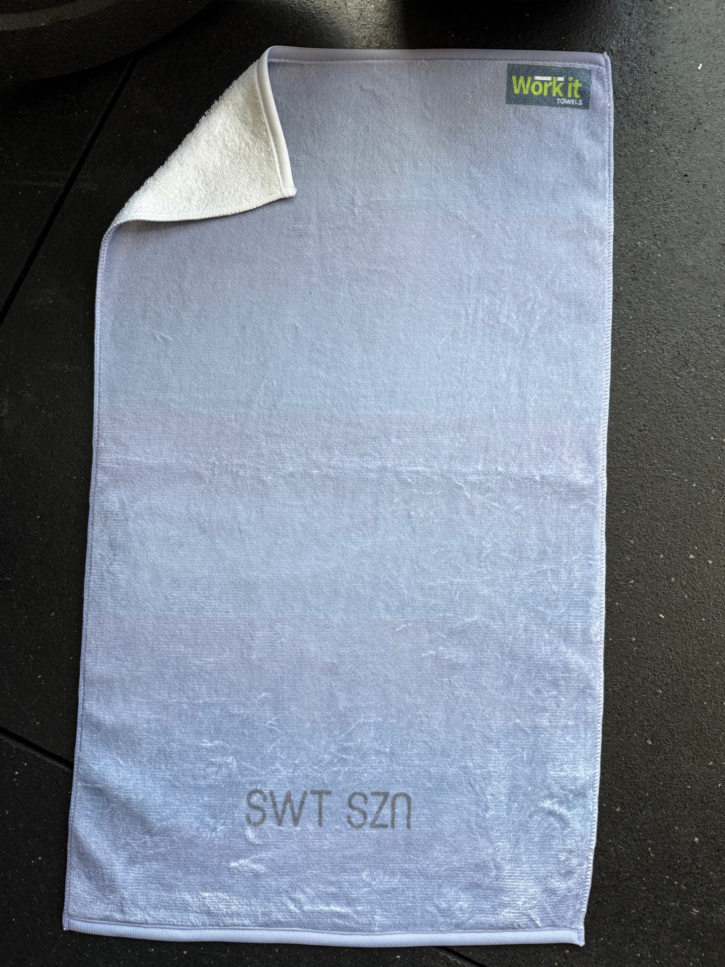 Lavendar SWT SZN premium gym towel