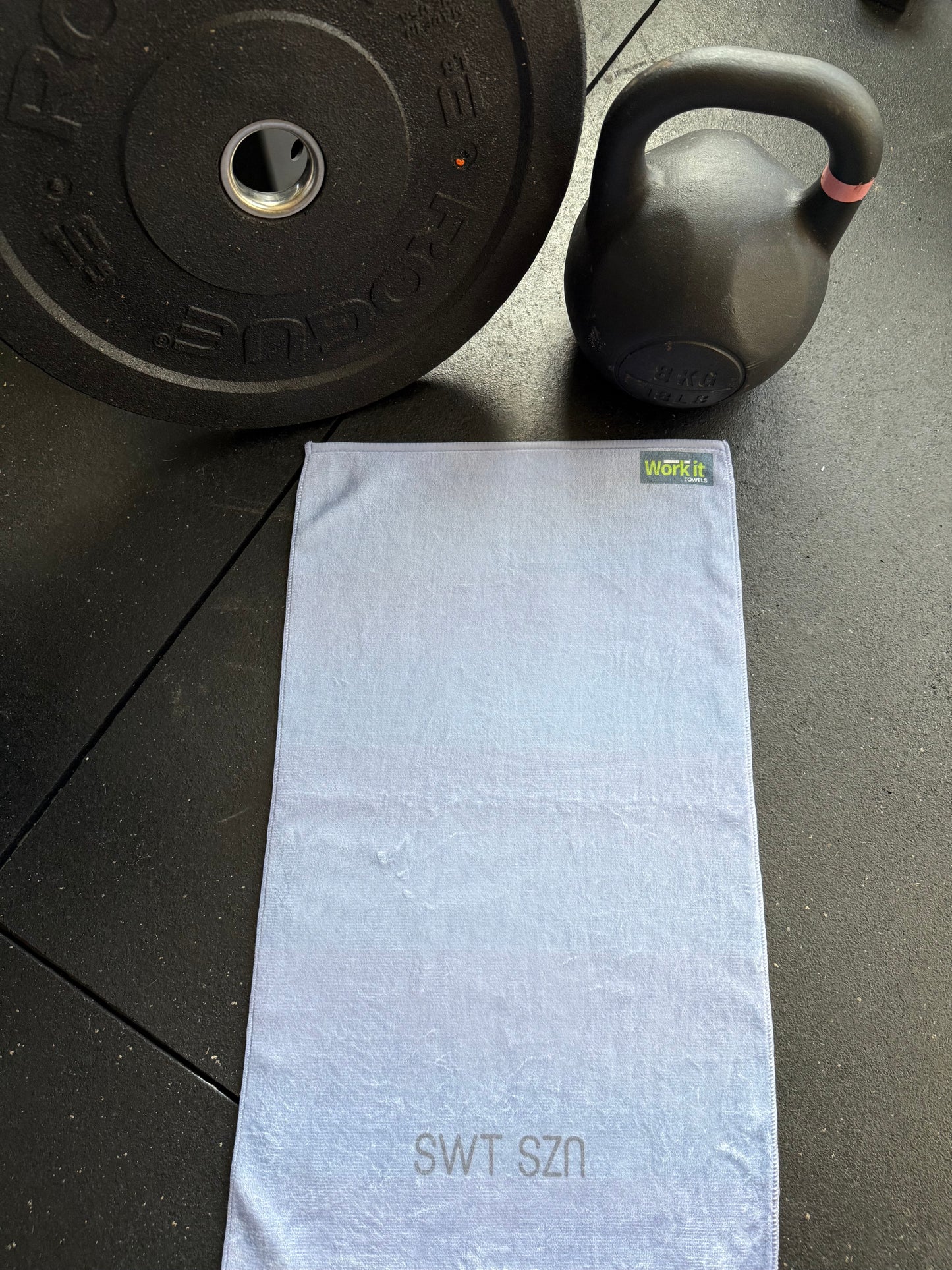 Lavendar SWT SZN premium gym towel