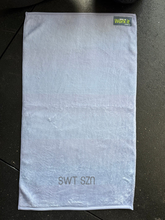 Lavendar SWT SZN premium gym towel