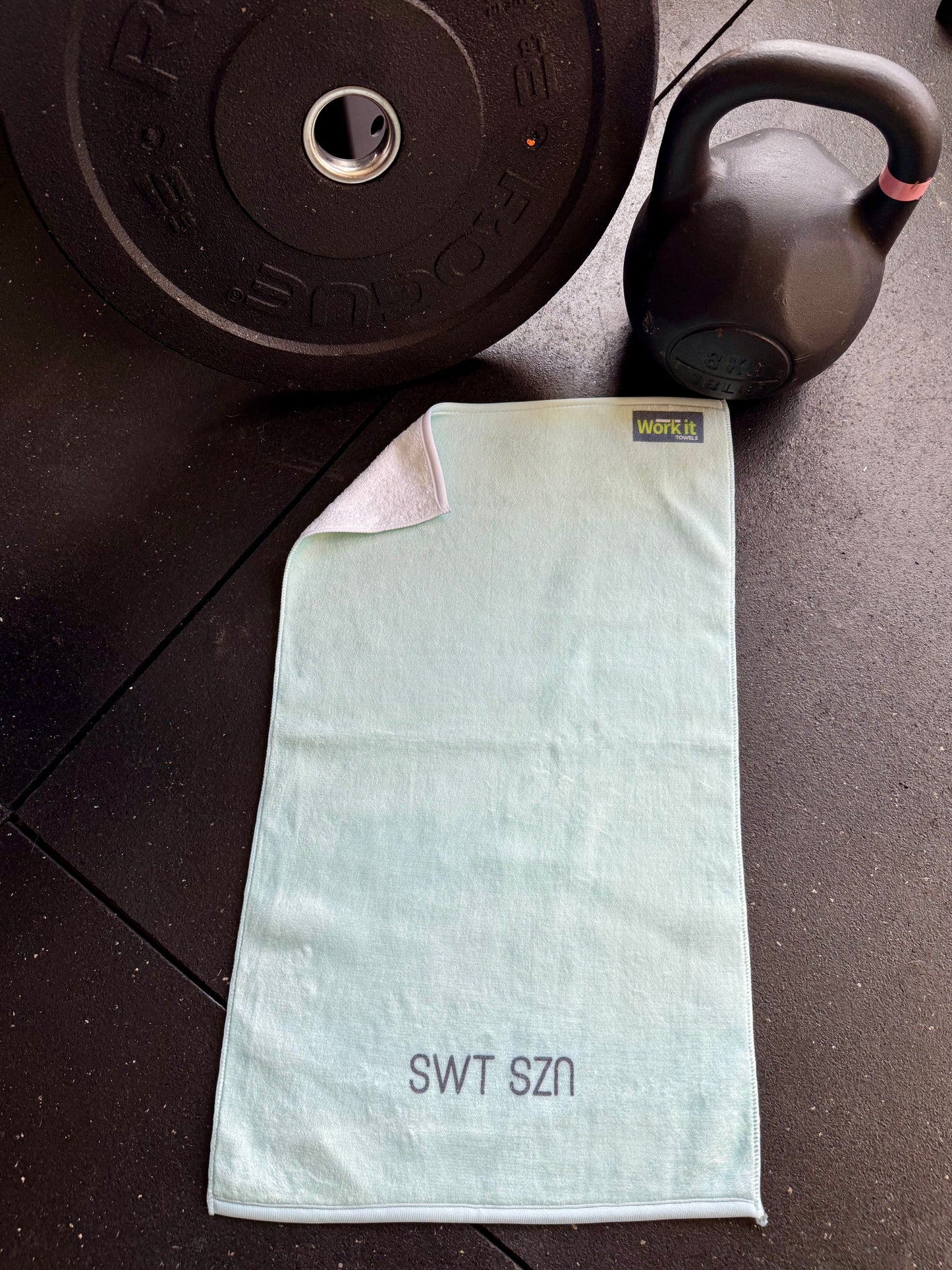 Mint SWT SZN premium gym towel