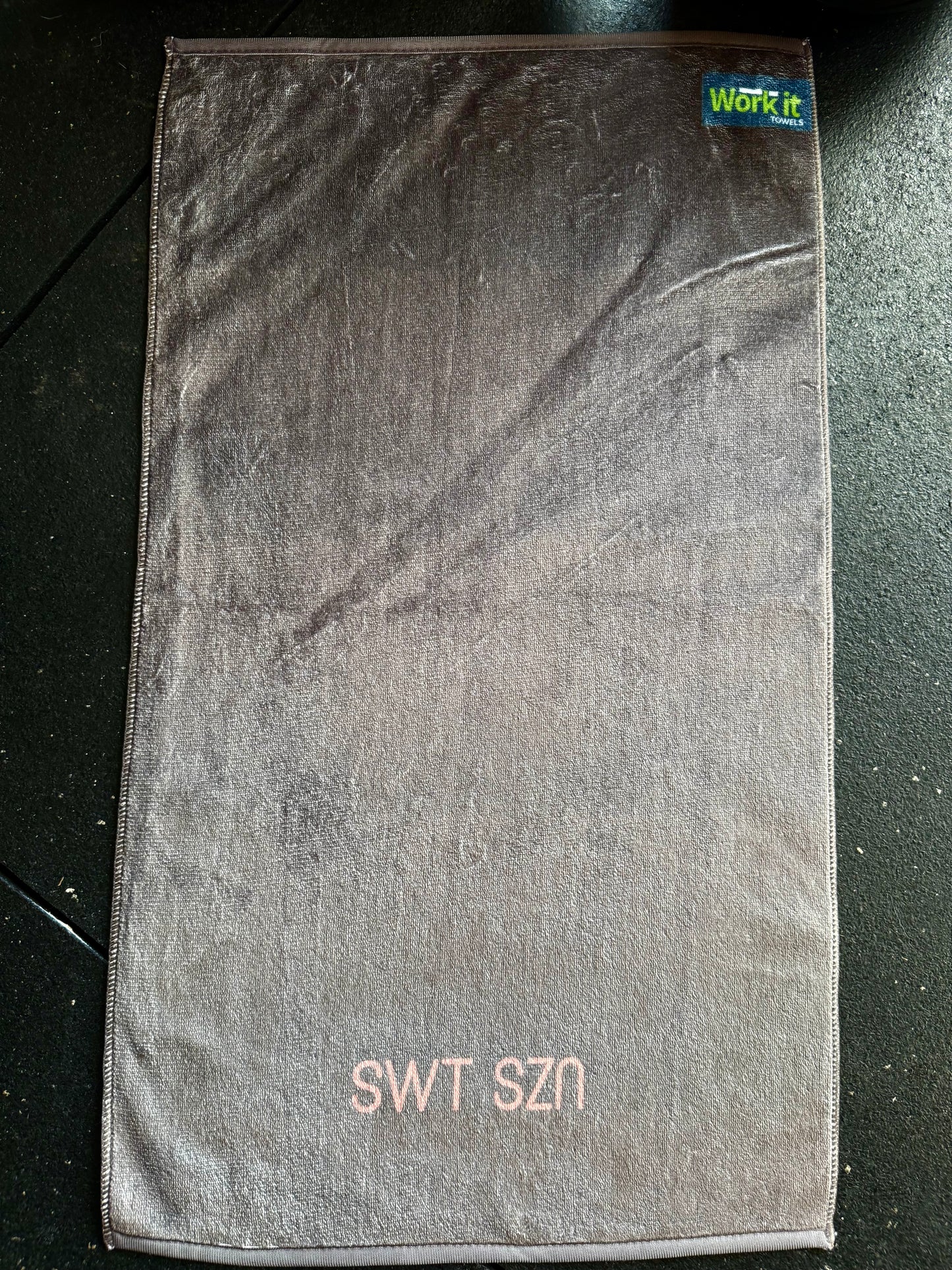 Chocolate SWT SZN premium gym towel