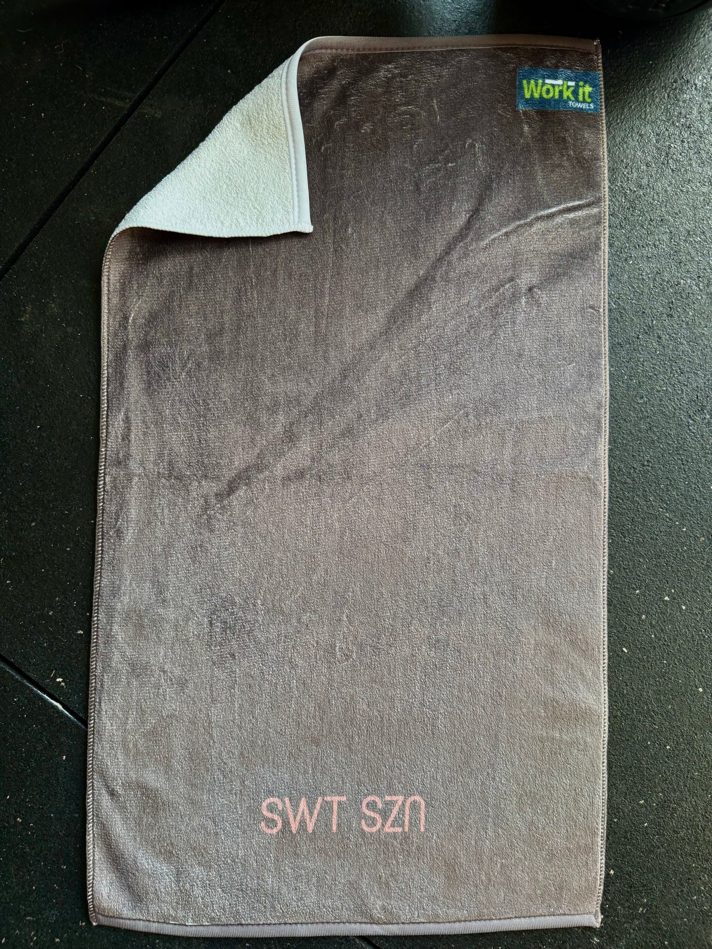 Chocolate SWT SZN premium gym towel