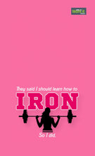 Load image into Gallery viewer, Iron Woman Gym Towel