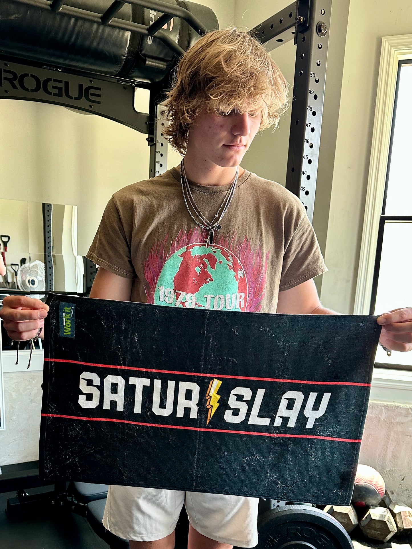 SaturSLAY Gym Towel