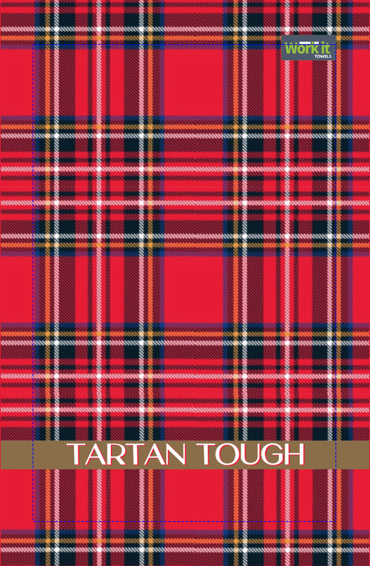 Tartan Tough Gym Towel