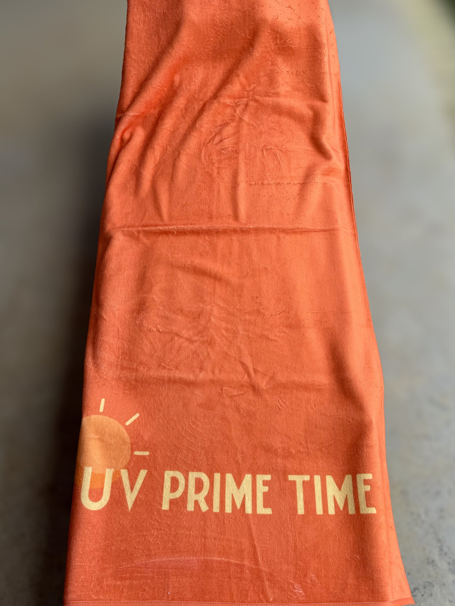 UV Prime Time premium Beach Towel