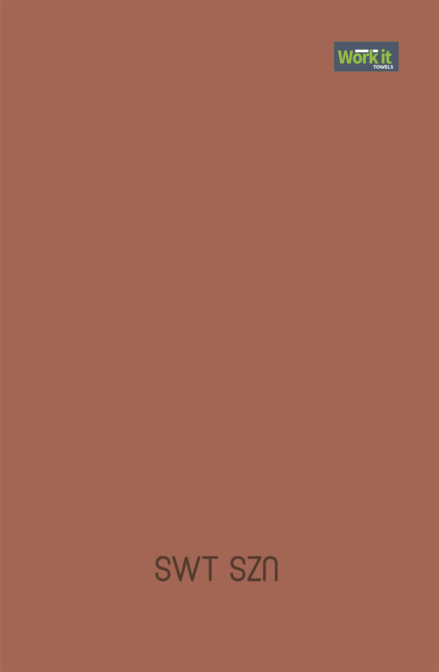 Chestnut SWT SZN premium gym towel