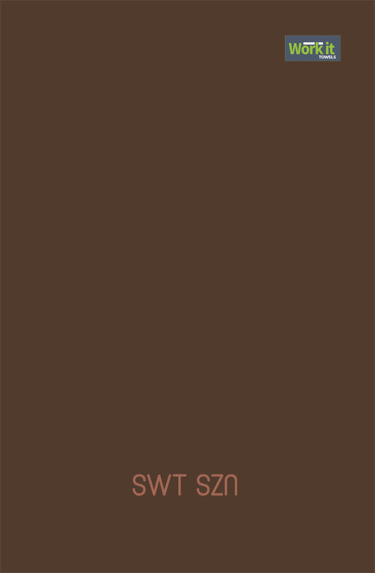Chocolate SWT SZN premium gym towel