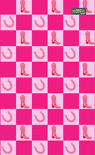 Load image into Gallery viewer, Cowgirl Pink Gym Towel