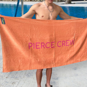Personalized Beach Towel- Navy