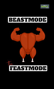 Beastmode then Feastmode Gym Towel