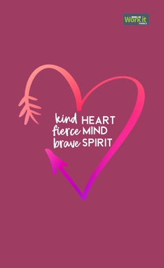 Heart Mind Spirit Gym Towel