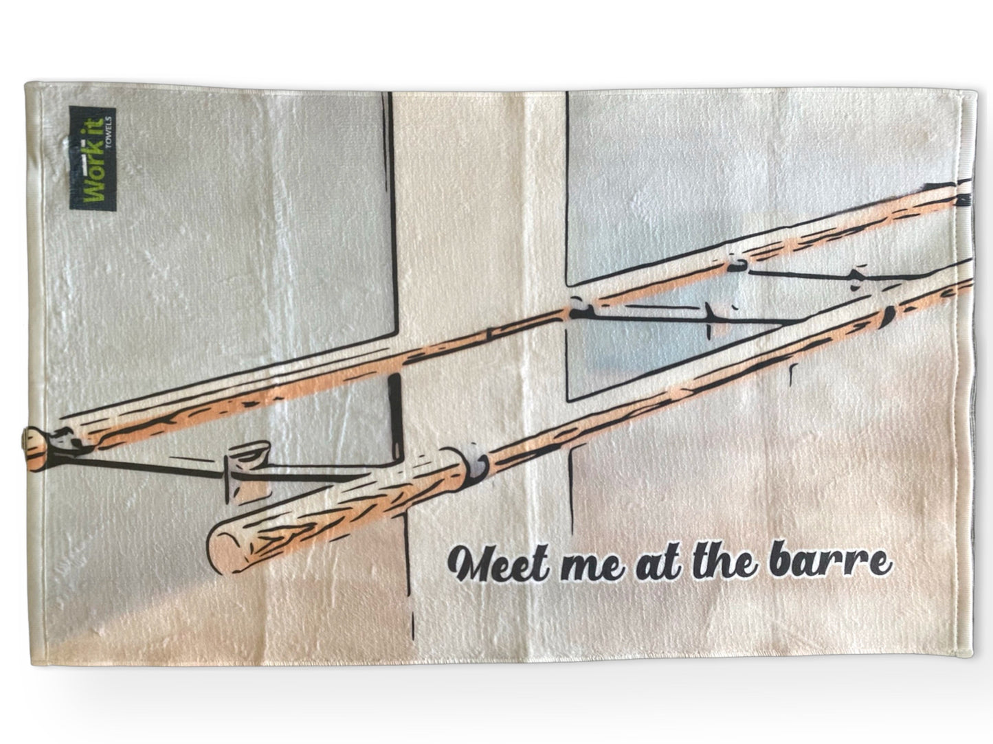 Meet Me At The Barre Gym Towel