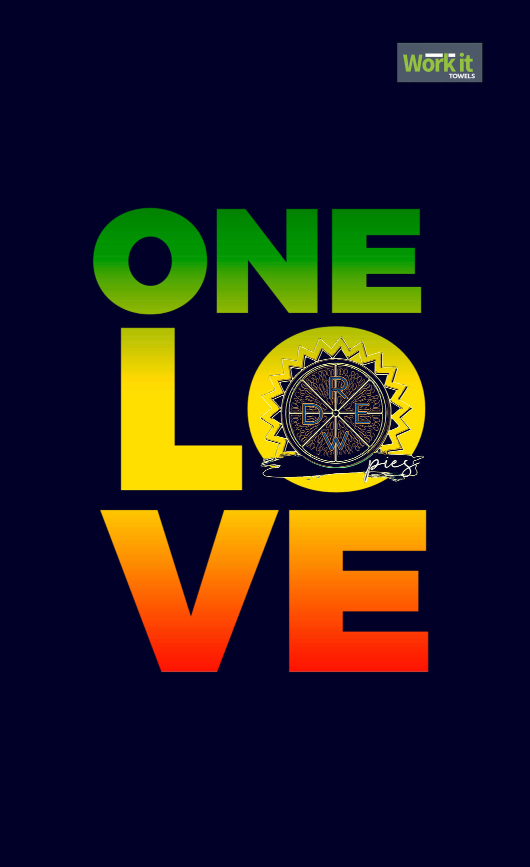 One Love - work it towels