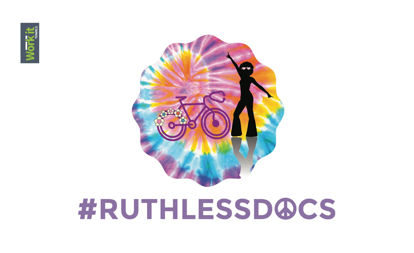 Ruthless Docs Peace Gym Towel