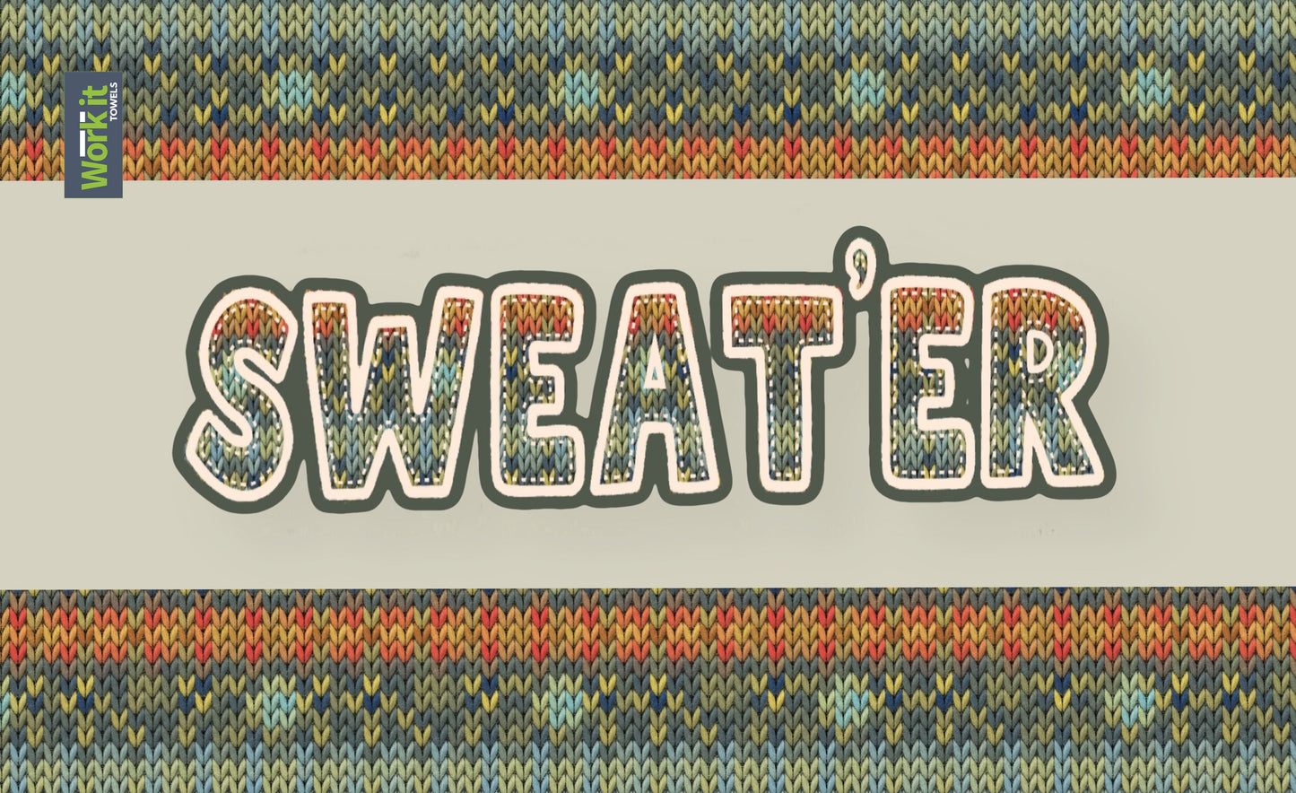 Sweat'er Green Gym Towel