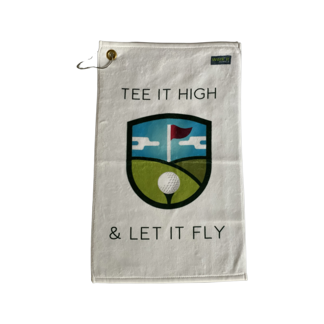 Tee it high, and let it fly! - work it towels